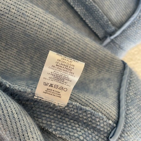 Anthropologie Greylin Blue Jacket Regular/Classic Button Front Jacket S - Picture 13 of 13